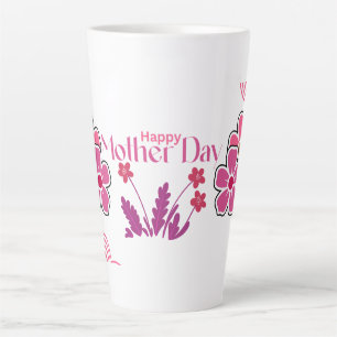 Tasse Latte Pack cadeau moderne pour la fête des mères