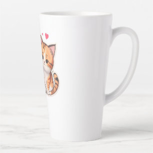Tasse Latte “Paire Parfaite” “Deux fois plus de moustaches, de