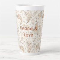 Paix Amour Bohème Hippie Années Soixante Paisley