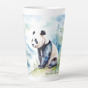 Tasse Latte Panda porte bonne chance
