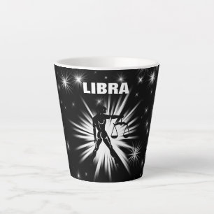 Tasse Latte Panneau Libra