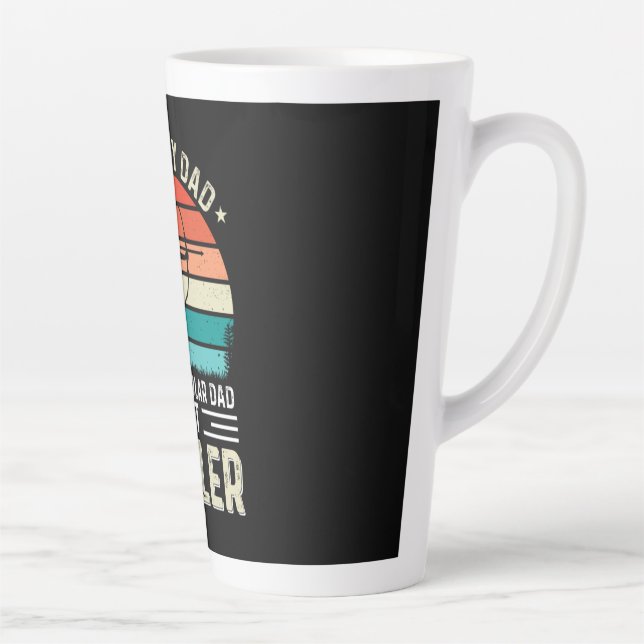 Tasse Latte Papa de tir à l'arc (Droite)