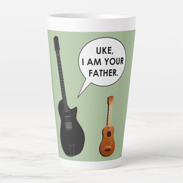 Tasse Latte Papa drôle (Devant)