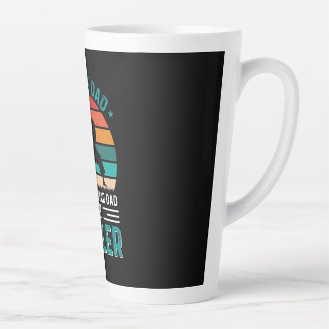 Tasse Latte Papa Karaté (Droite)