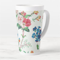 Papier peint antique floral France 1830