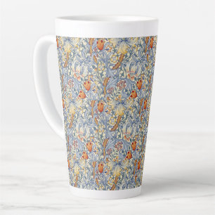 Tasse Latte Papier peint victorien William Morris Gold Lily
