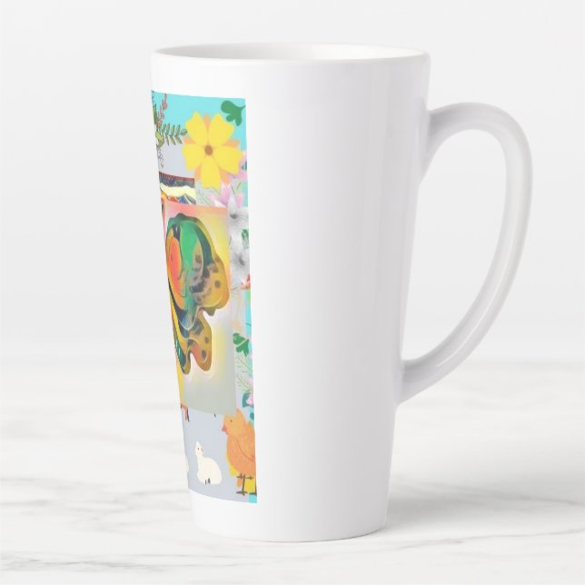 Tasse Latte Papillon (Droite)