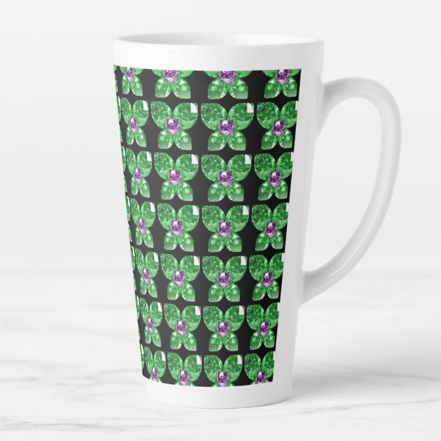 Tasse Latte papillon  (Droite)