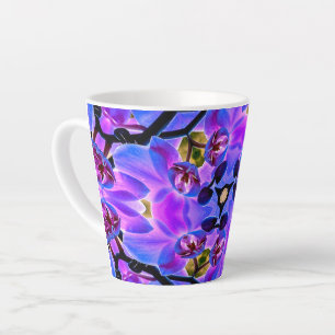 Tasse Latte Papillon comme des fleurs