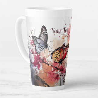 Tasse Latte Papillons