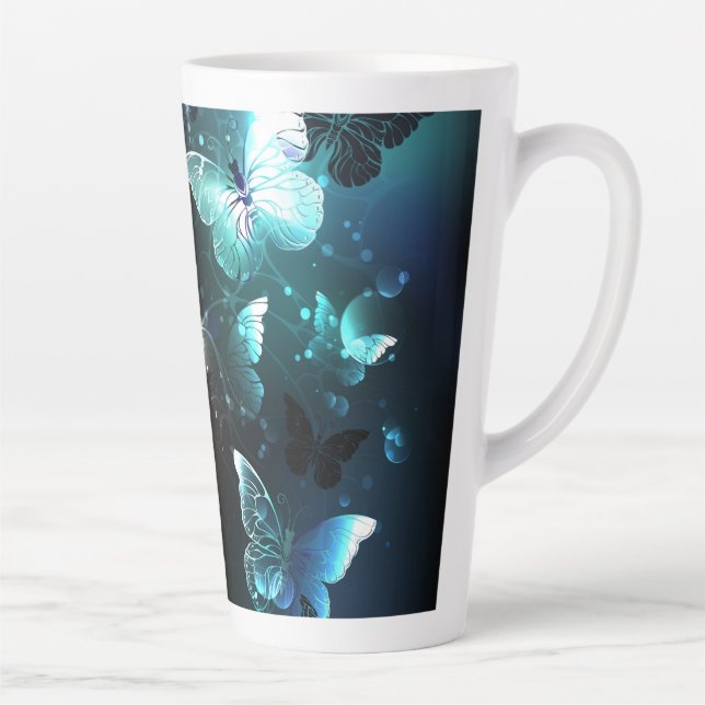 Tasse Latte Papillons de nuit (Droite)