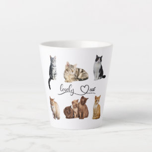 Tasse Latte paquet de chats, paquet de chats amusants