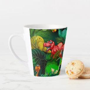 Tasse Latte Parc des dinosaures