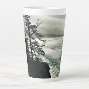 Tasse Latte Parc d'État de Devil's Punchbowl, Newport, Oregon