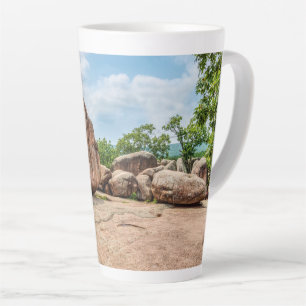 Tasse Latte Parc d'état Elephant Rocks