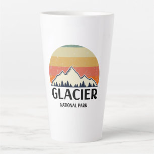 Tasse Latte Parc national du Glacier vintage