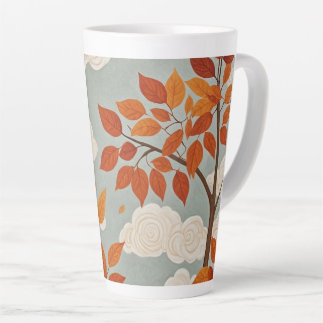 Tasse Latte Parfum automnal (Angle droit)