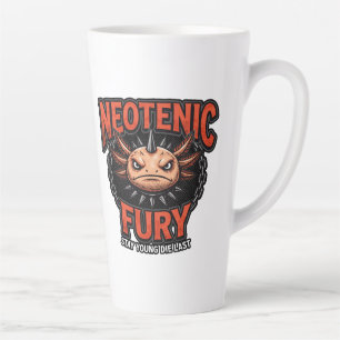 Tasse Latte Parodie de groupe de Heavy Metal Axolotl Tournée d