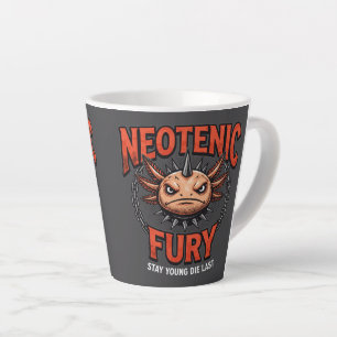 Tasse Latte Parodie de groupe de Heavy Metal Axolotl Tournée d