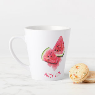 Tasse Latte Pâte molle rouge à pâte juteuse latte