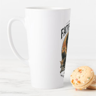 Tasse Latte Paternité, l'héritage réel Vintage Fête des Pères 