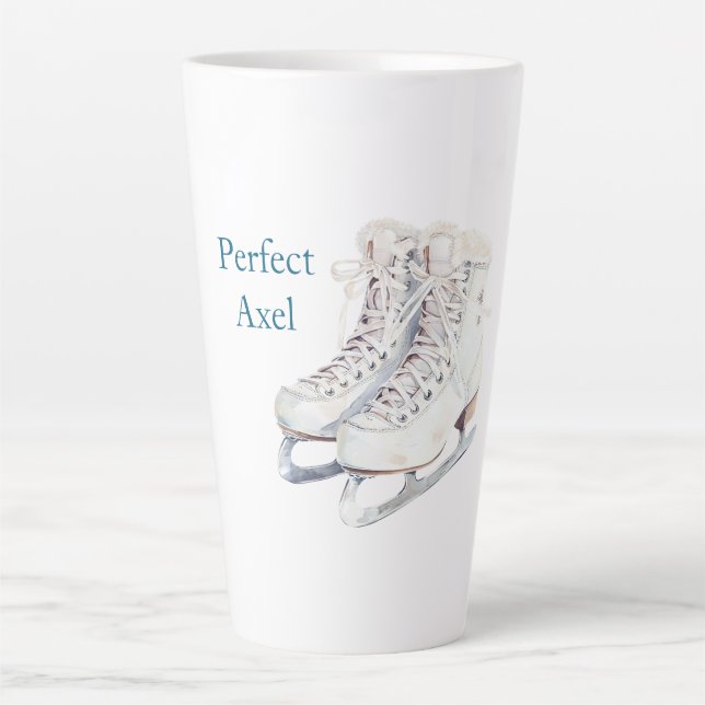 Tasse Latte Patins à glace Axel (Devant)