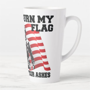 Tasse Latte Patriote américain