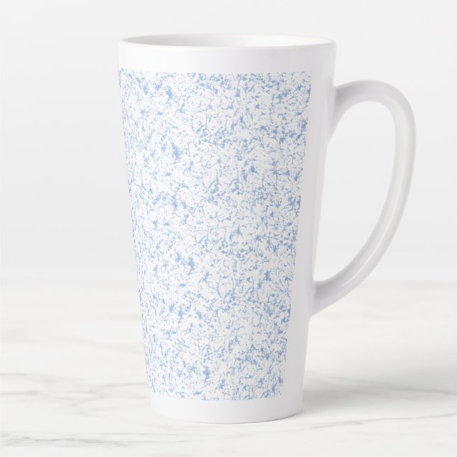 Tasse Latte Patte arrière - plan blanche, répétée, subtile, te (Droite)