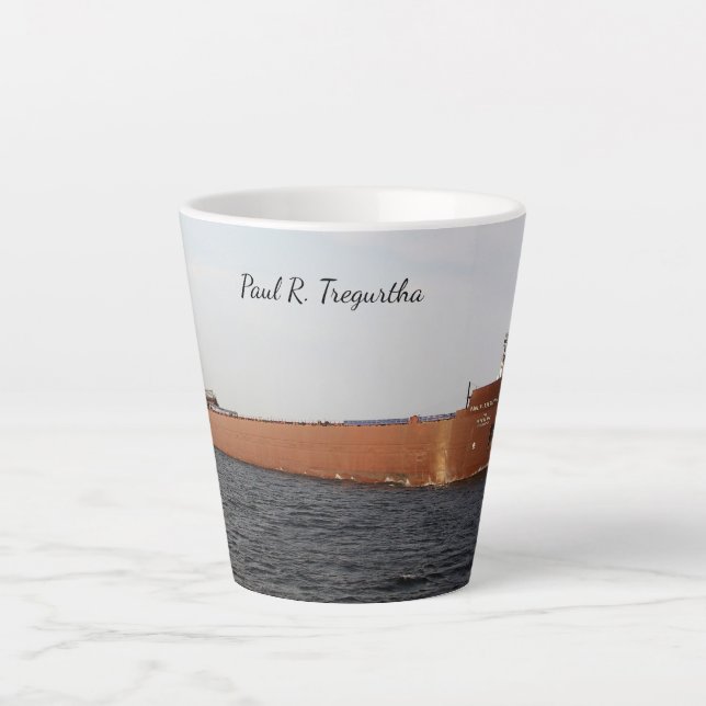 Tasse Latte Paul R. Tregurtha latte (Devant)