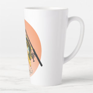 Tasse Latte pêche