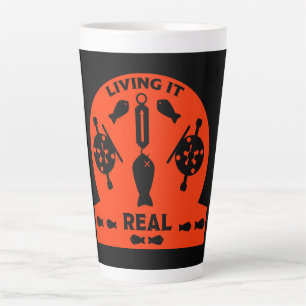 Tasse Latte Pêche Saumon sauvage