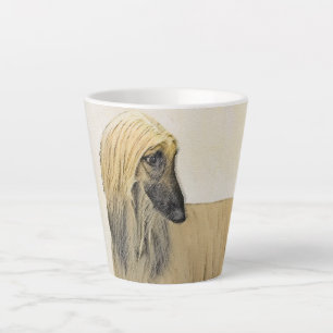 Tasse Latte Peinture de la hache afghane - jolie art original