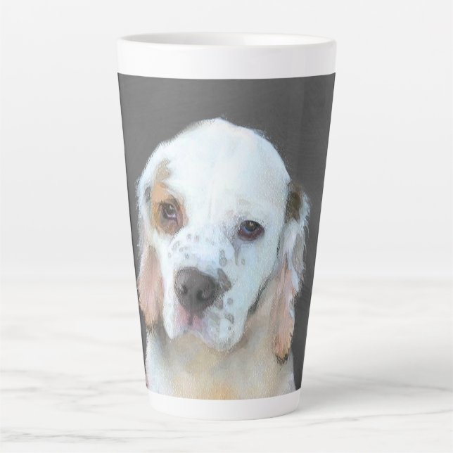 Tasse Latte Peinture de l'espagne de combre - jolie art origin (Devant)