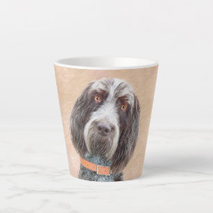Tasse Latte Peinture Spinone Italiano - Belle Art Original Chi