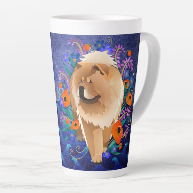 Tasse Latte PENNY 4 UR THOUGHTS chow mug-see inversion (Angle droit)