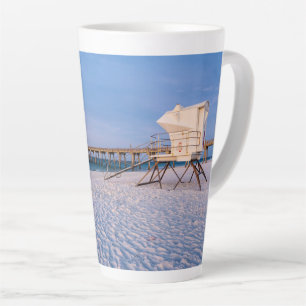 Tasse Latte Pensacola Matin Lifeguard Stand And Pier