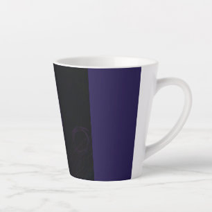 Tasse Latte pentagramme jaune