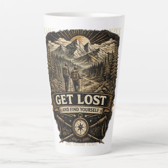 Tasse Latte Perdez-Vous Et Trouvez-Vous (Devant)