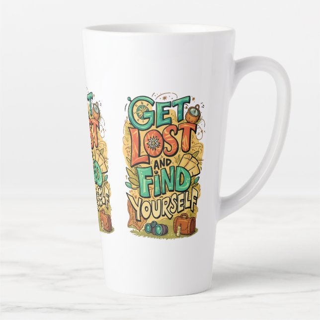 Tasse Latte Perdez-Vous et Trouvez-Vous (Droite)