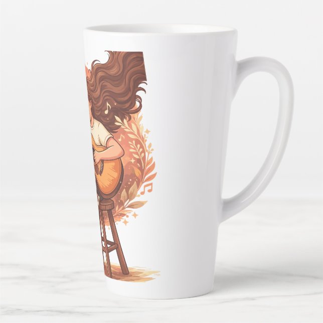 Tasse Latte Perdu dans l'esthétique décontractée du joueur de  (Droite)