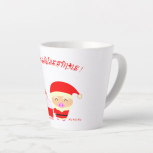 Tasse Latte Père Noël