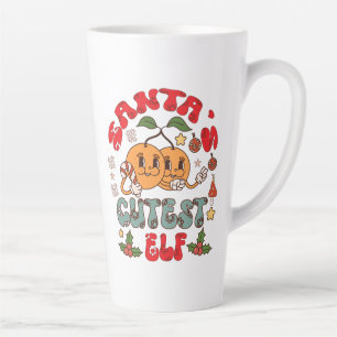 Tasse Latte Père Noël Cutest Elf Sublimation-80881