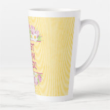 Personalized Floral Tulip and Daffodil