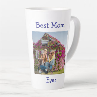 Tasse Latte Personnaliser la meilleure maman jamais