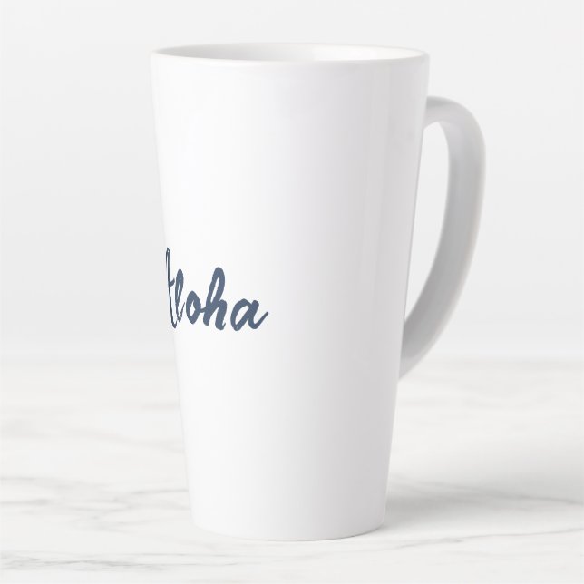 Tasse Latte Personnaliser ou Customiser (Angle droit)
