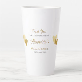 Tasse Latte Personnaliser Remerciements pour une Fête de Maria
