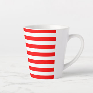 Tasse Latte Petit drapeau américain entièrement imprimé
