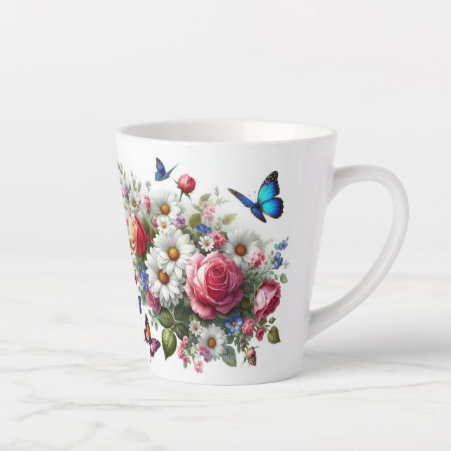 Tasse Latte Petite boue en latte (Droite)