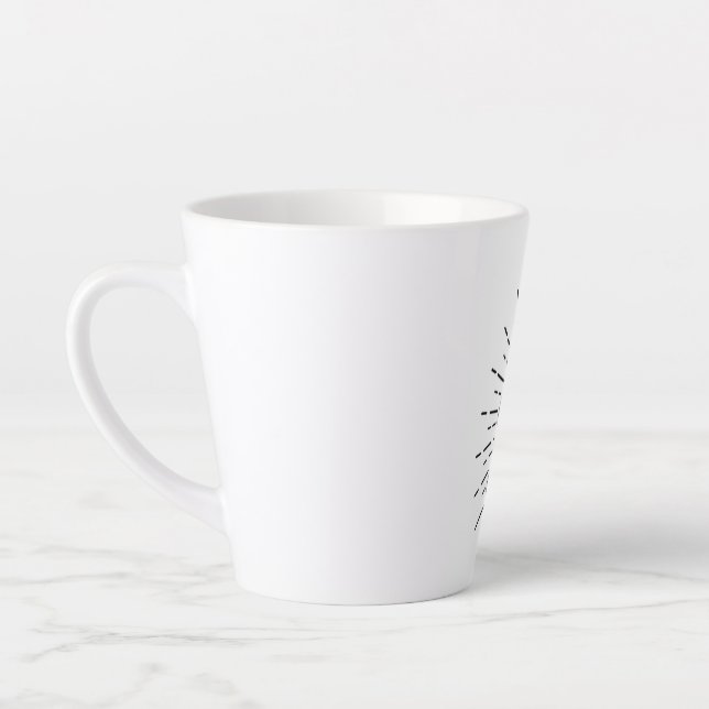 Tasse Latte Petite boue en latte (Gauche)