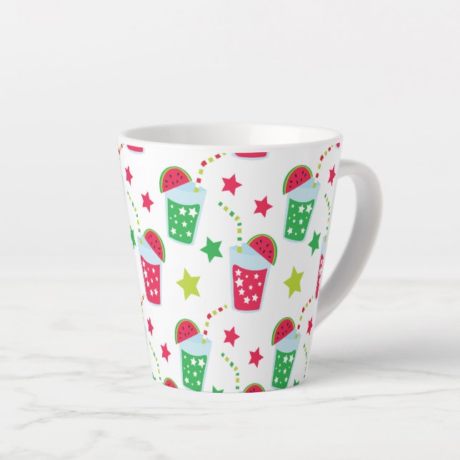 Tasse Latte Petite boue en latte (Angle droit)